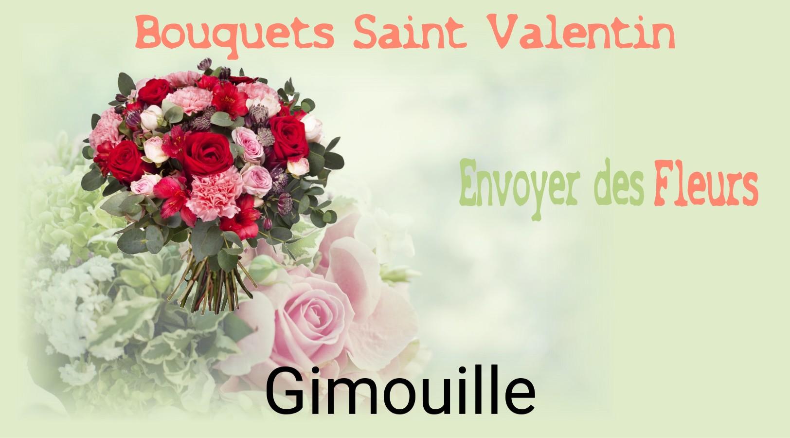 Roses de Saint-Valentin livrées à Gimouille